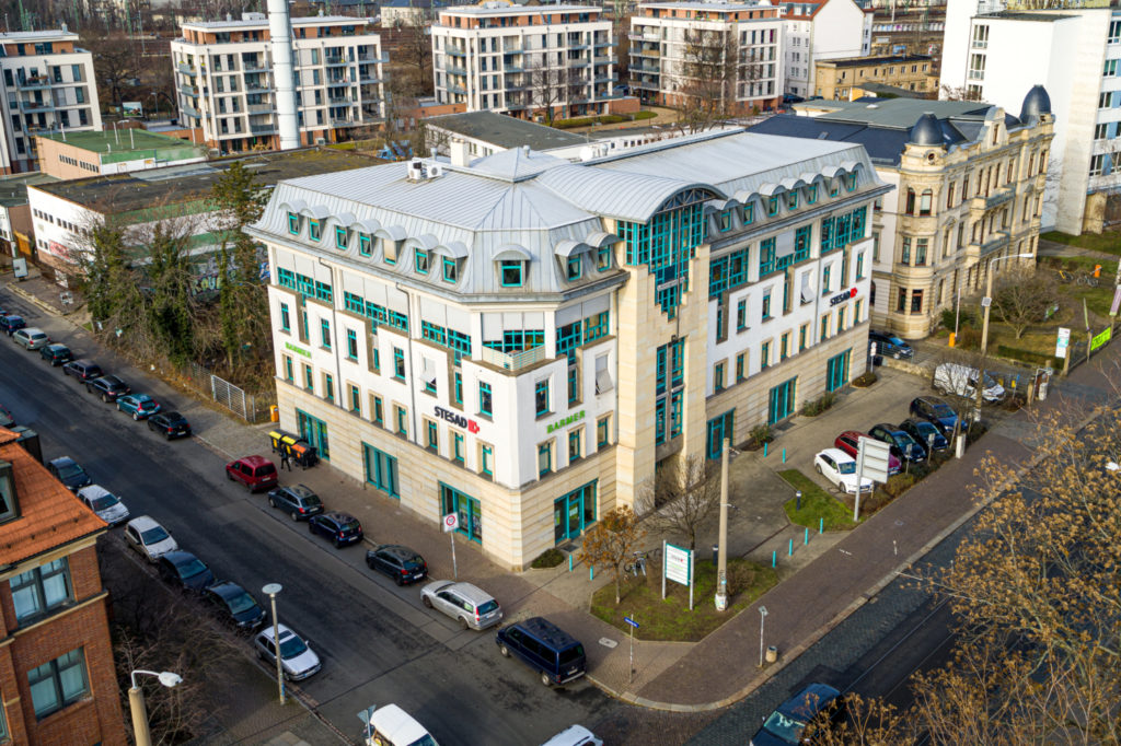 Das STESAD-Geschäftshaus in der Dresdner Neustadt